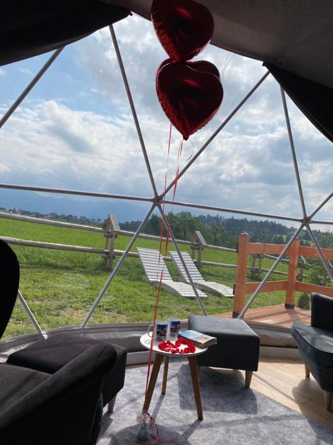 Glamping Pasieka Namiot Glamp Bukowina Tatrzanska - Domki W Gorach Groń Exteriér fotografie