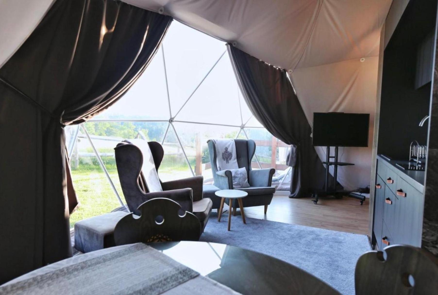 Glamping Pasieka Namiot Glamp Bukowina Tatrzanska - Domki W Gorach Groń Exteriér fotografie